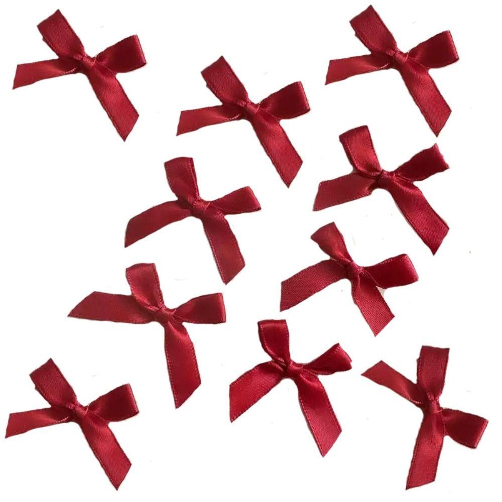 10pcs Mini Doll Wig Clips Bowknot Mini Hair Clip Cotton Doll Hair Pins  Headwear