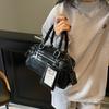 Premium handbag women's 2025 popular new work commuter Boston bag niche shoulder messenger bag