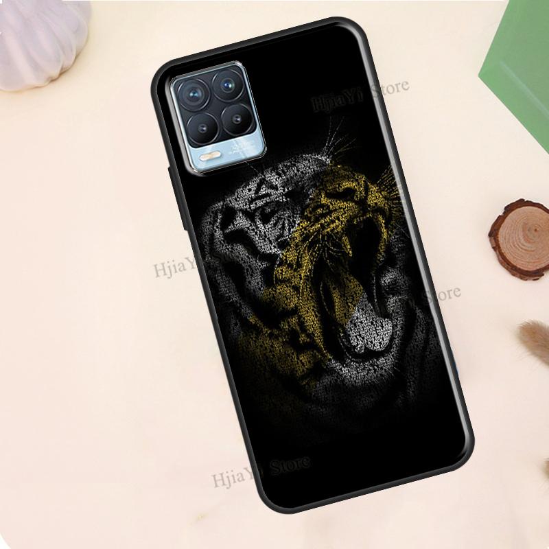 Funda de teléfono Animal Tiger Art para iPhone Samsung Galaxy Redmi Xiaomi Oppo OnePlus Note SA 7 8 9 10 11 12 13 14 20 21 22 23 53 54 Pro Max Plus Ultra