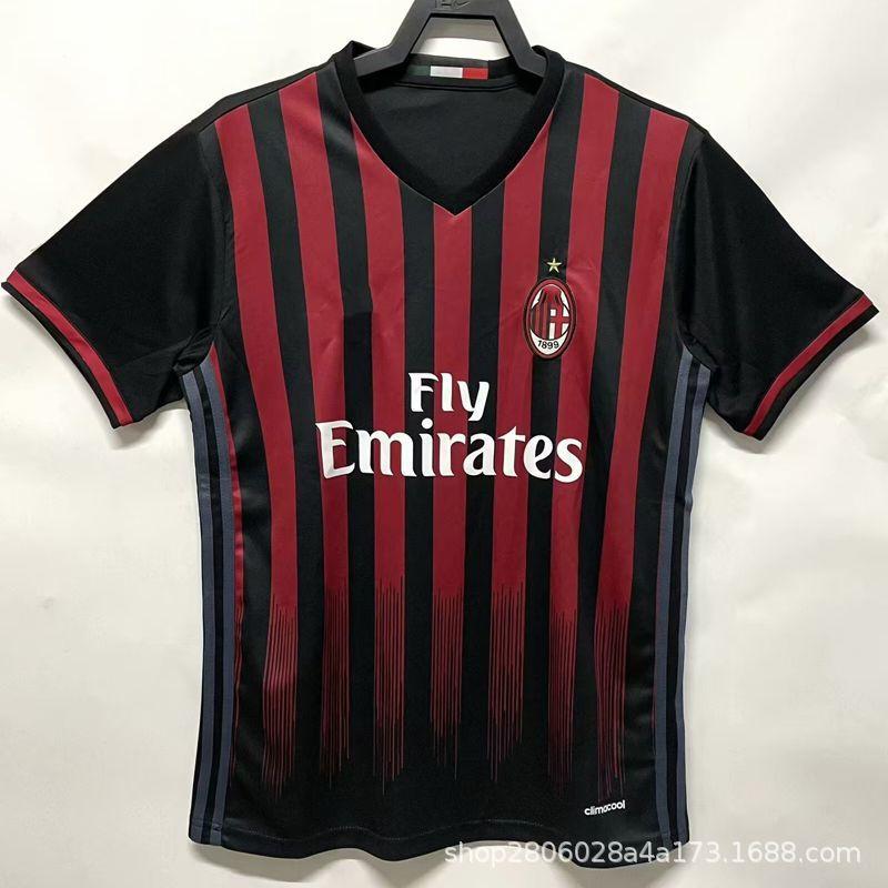 Retro Vintage Football Jersey Mens Short Sleeve Soccer Shirt Bayern Munich AC Milan Lazio Man City Manchester United Brazil