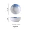 Japanese Ceramic Round Plate: Creative Soy Sauce, Sushi, Vinegar, or Doubanjiang Dipping Dish for Restaurants and Homes