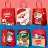 Holiday Gift Bags - Christmas, New Year, Spring Festival, Cartoon Party Favor Handled Paper Packaging