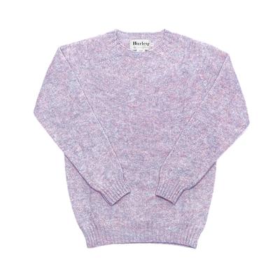 Harley Of Scotland Shaggy Heliotrope Herren S Strick M3834
