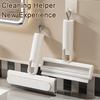 1/2Pcs Window Wiper with Bevel Scraper Design Automatic Water Recovery Wiper Portable Multi-Surface Glass Cleaner