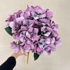 Hydrangea Flowers Silk Realistic Bouquet For Wedding Decor Photo Props Gift
