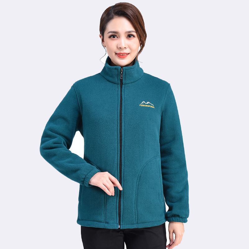 Spring Autumn Plus Sizes Women's Mid-length Loose Padded Jacket Casual Warm Hooded Zip Paragraph High Collar Collarless Tops