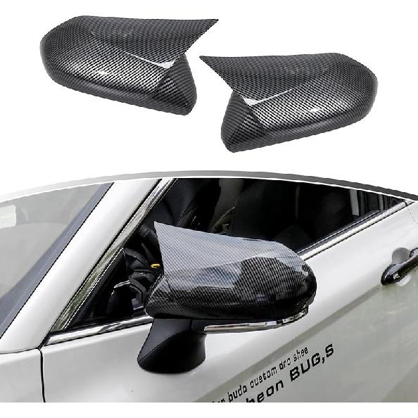 YINGTUU Car Snap-On Door Handle Cover For Toyota Camry 2018      2024 2025 Exterior Accessories Protection Stickers Sport Decals(Carbon Fiber Grain)