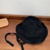 Cotton And Linen Japanese And Korean Spring/Summer Versatile Hat Strap Drawstring Lightweight Fisherman Hat Sun Hat