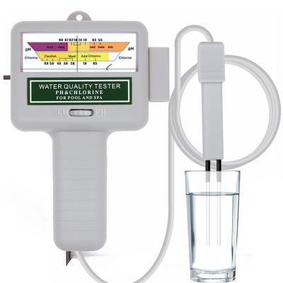 2 In 1 Chlorine Meter PH Chlorine Tester PC-101 Level Portable Digital PH Meter Water Quality Pool Spa Analytical Instruments