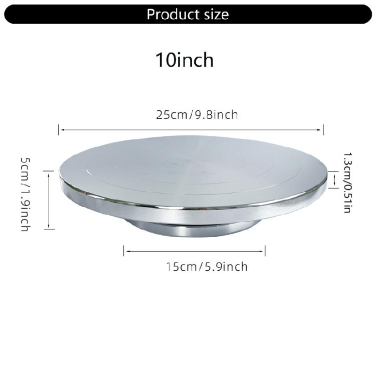 6/8/10/12 cali Koło Garncarskie Obrotowe Stół Obrót Koło Rzeźbiarskie Łatwe w Użyciu Obrotowy Stół do Ciasta