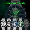 CURREN Sporty Elegant 43mm Men's Chronograph Dial Watch with Stainless Steel Band Luminous Hands Quartzt Wristwatch for Men