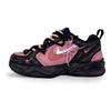 Nike Air Monarch 4 Slip Resistant, Abrasion Resistant, Lightweight Low Top Chunky Sneakers Unisex Black Pink 415445-001(Team502-)