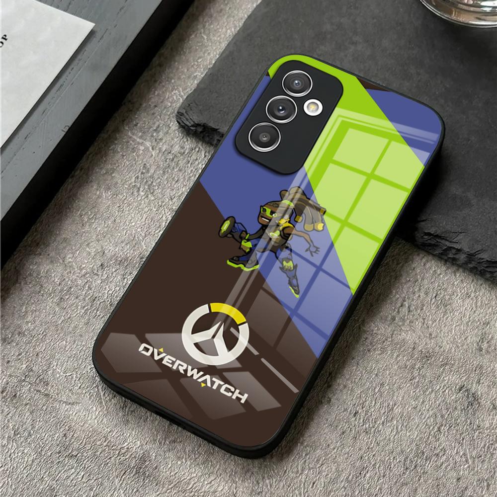 Phone Case For S25 Ultra Samsung S26 S23 S24 Plus S22 S20 S21 Fe A54 A34 A53 A16 Glass Cover O-Over-watchS