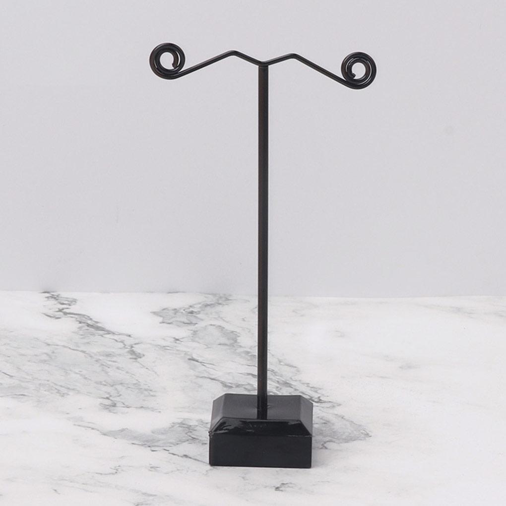 Hoop Hanger Stud Earring Metal Arcrylic Jewelry Organizer Girls Women Rack Convenient Display Stand Holder Container