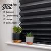 Blackout Window Blinds Strong Adhesive Stick on to Size Cordless Cut Temporary No Tape Drill