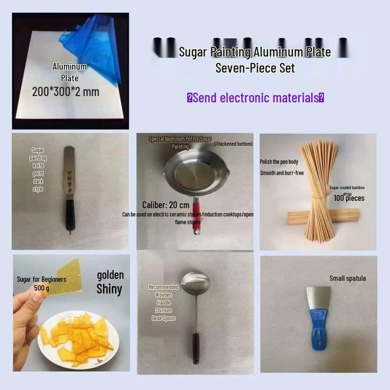 Professional Sugar Painting Tool Kit