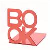 2pcs Bookend Book Stand Support Sample Bookend Iron Desktop Art Non Slip Rack Shelf Holder School Stationery Office Accessories
