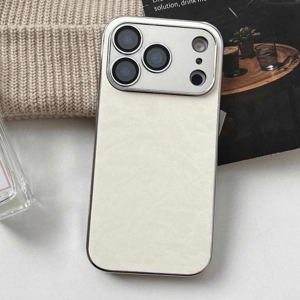 Luxury Aurora Snow Mountain Pattern Case For iPhone 17 Air 16 15 14 13 12 Pro Max 11 17Pro Plating Armor Camera Glass Capa Funda