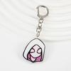 Japanese  Acrylic Cute Pendant Cat Spiderman Car Keychain Doll Cartoon School Bag Pen Bag Accessories Children Toys