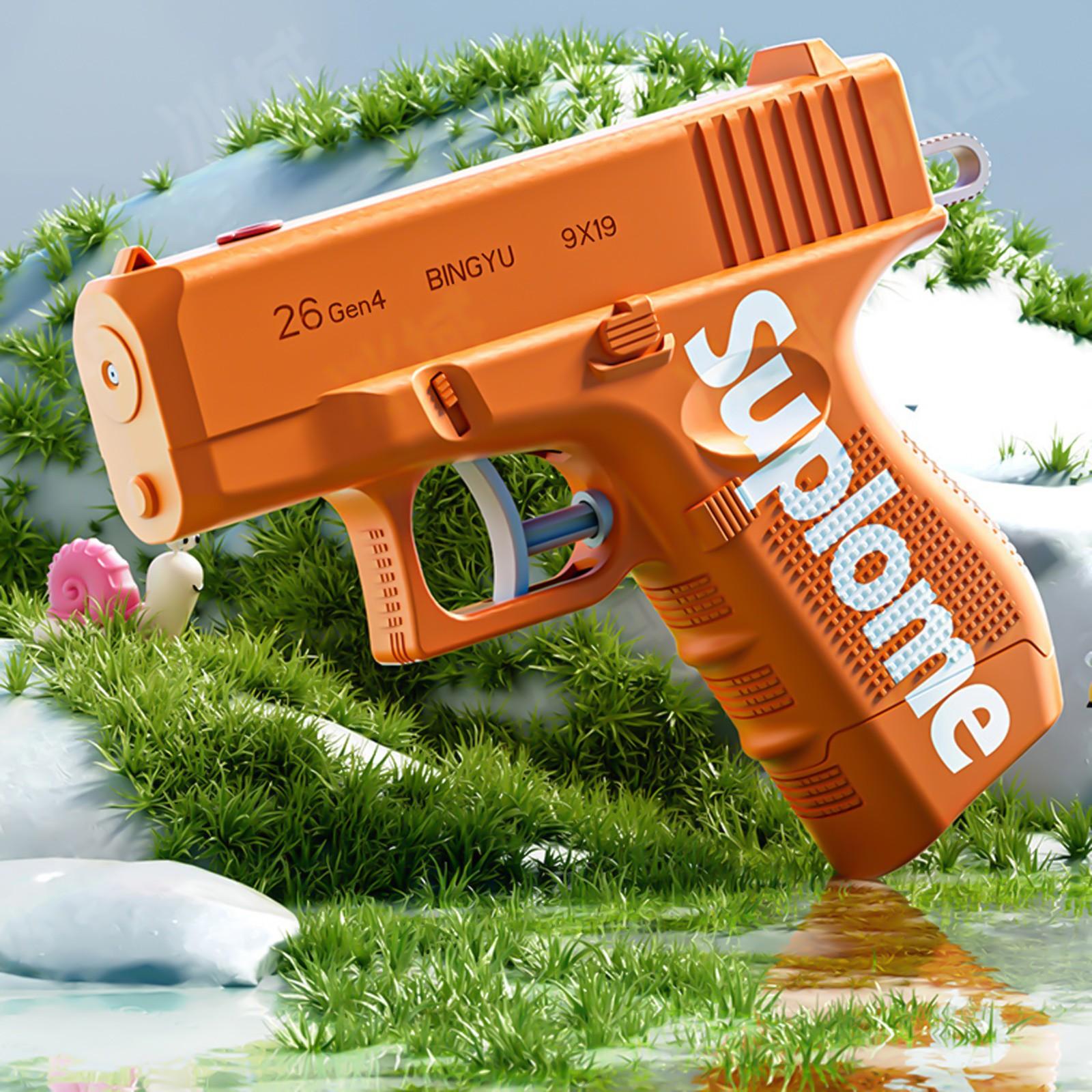 

Игрушка для розыгрыша с двусторонним разбрызгиванием воды, вода брызгает спереди и сзади One Size шафрановый