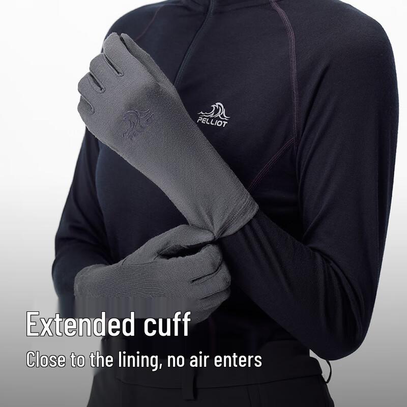 

Pelliot Unisex Warm Windproof Mountaineering Gloves