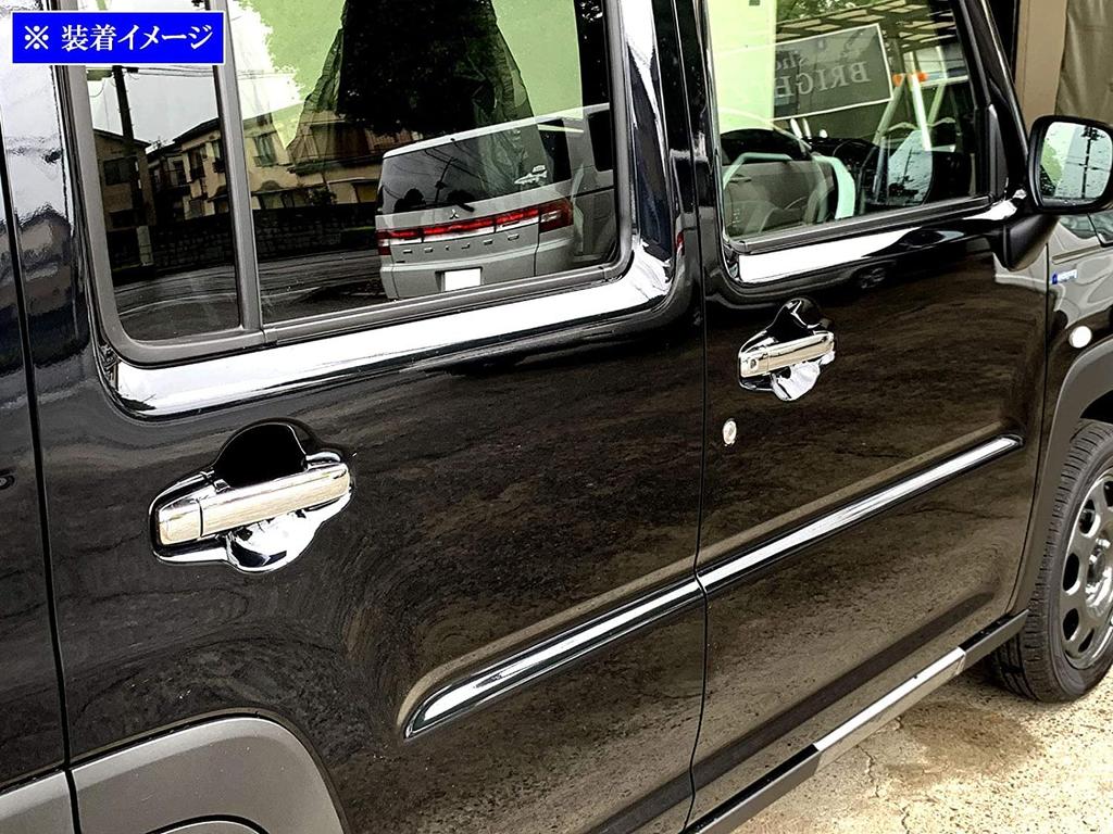 BRIGHTZ Chrome Door Handle Covers for Wagon R Custom Z Compatible with and 95 Wagon R Custom MH55S/MH95S [SPA-NOBU-FS-A0B2C2] MH55, MH95, H55, H95,