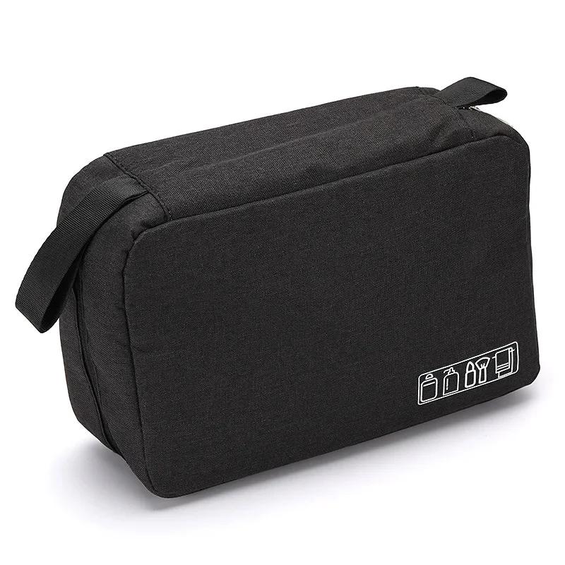 Mens Travel Bathroom Hanging Toiletry Bag Canvas Dopp Kit Necessaries Bag Shaving Shower Women Beauty Cosmetic Makeup Organizer