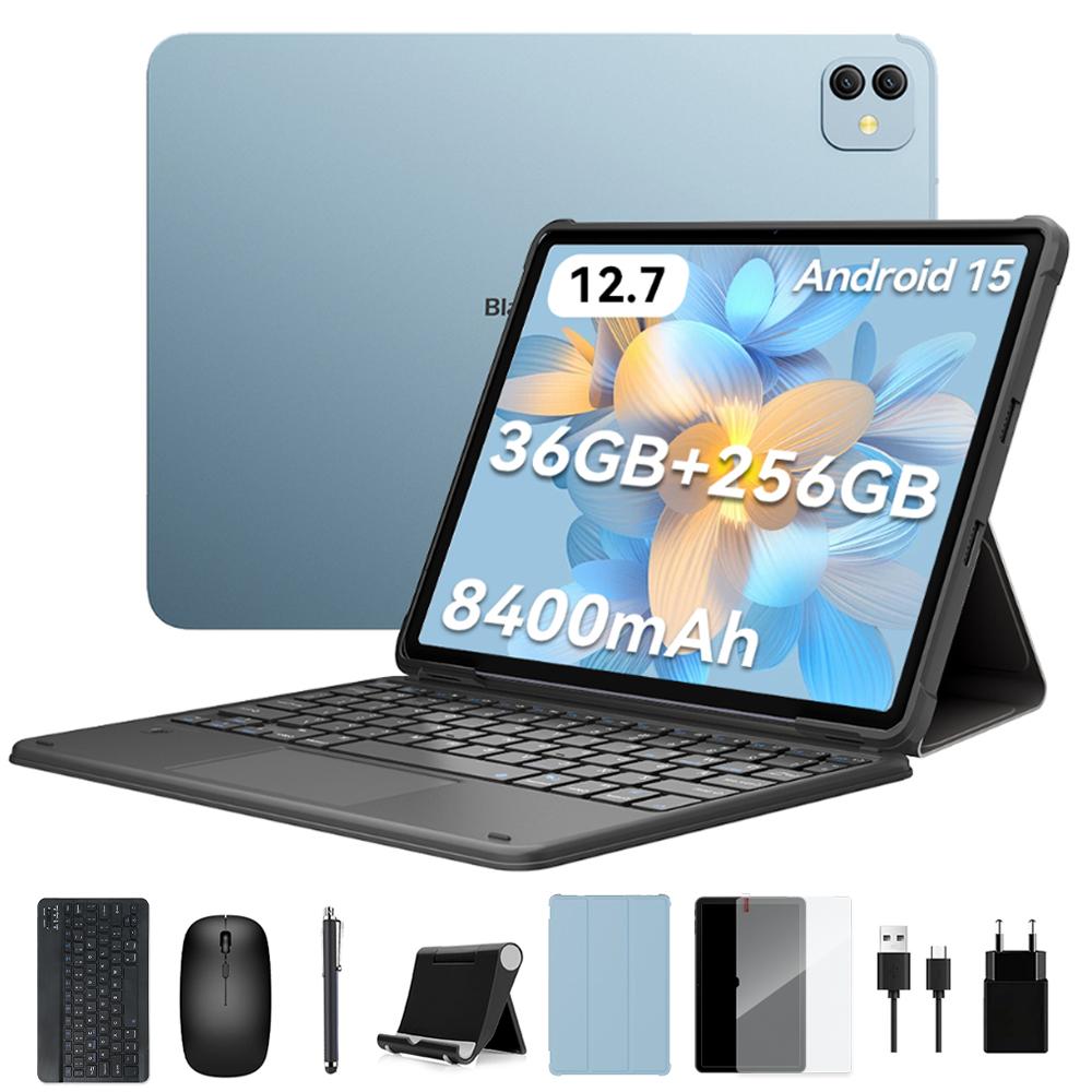 Blackview 2025 LINK 8 12.7-Inch Tablet Android 15 ,12GB RAM 256GB Memory,Large Display Widevide L1,Octa-core G100, 8400mAh,5G WiFi,4G LET,18W