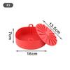 Airfryer Silicone Pot Multifunctional Air Fryers Accessories Fried Baking Tray