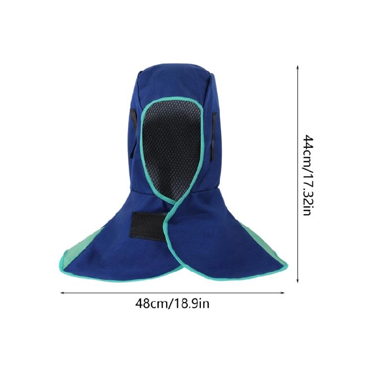 Industrial Welding Head Cover Heat Insulation Washable Neck Shoulder Cover Protective Cap for Men & Women