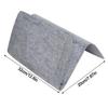 Large Capacity Felt Storage Bag Anti-slip with Pocket Bedside Hanging Bag Remote Holder