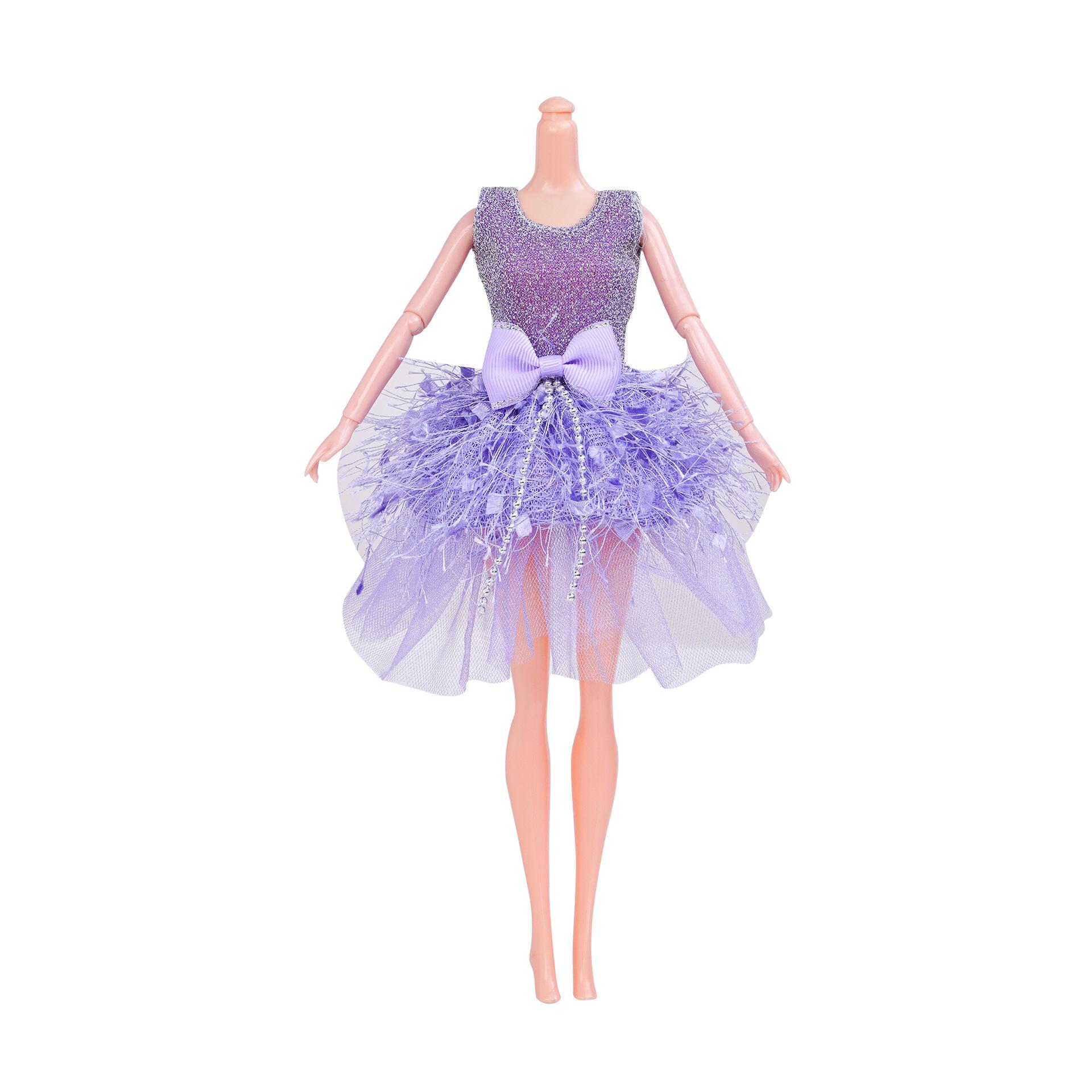

Elegant Party Dresses 30Cm Doll Clothes Play House Dress Up Bjd Doll Dress Girls Toy Sets Popular Bow Princess Dress For 1/6 Dolls