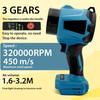 3000W Blowers 320000RPM Handheld Electric Jet Fan 450M/S Snow Leaf Dust Blowing Tool Powerful Brushless Turbo Fan