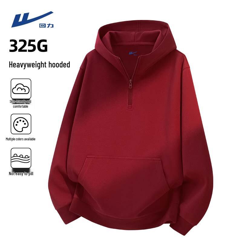 Warrior Men s Hooded Half-Zip Sweatshirt L