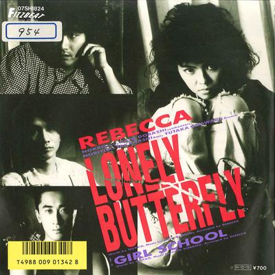 7inch Record REBECCA - Lonely Butterfly / Girl SCHOOL 07SH1824 FITZ BEAT 1986 Japan Japanese Pop/Rock Used