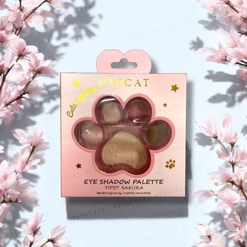 UNICAT - Niedliche Katze Park Lidschattenpalette Tipsy Sakura