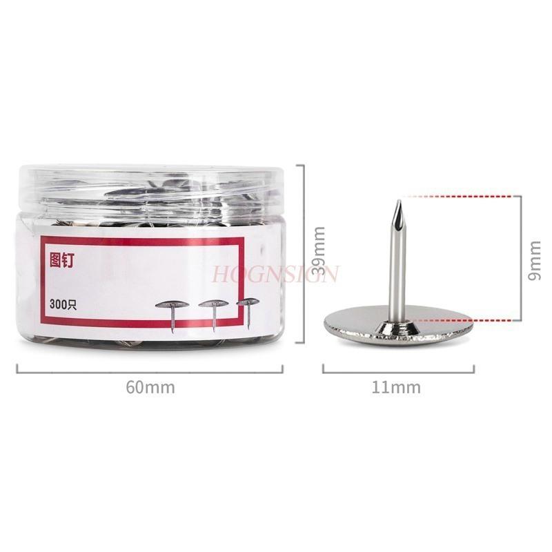 

300PCS Push pin, press nail, big head nail, creative photo, wall nail, decoration and fixation China Mainland
