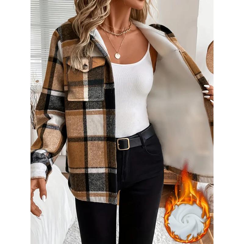 BITCED Giacche e Cappotti Lunghi Casual Vintage da Donna Autunno Inverno