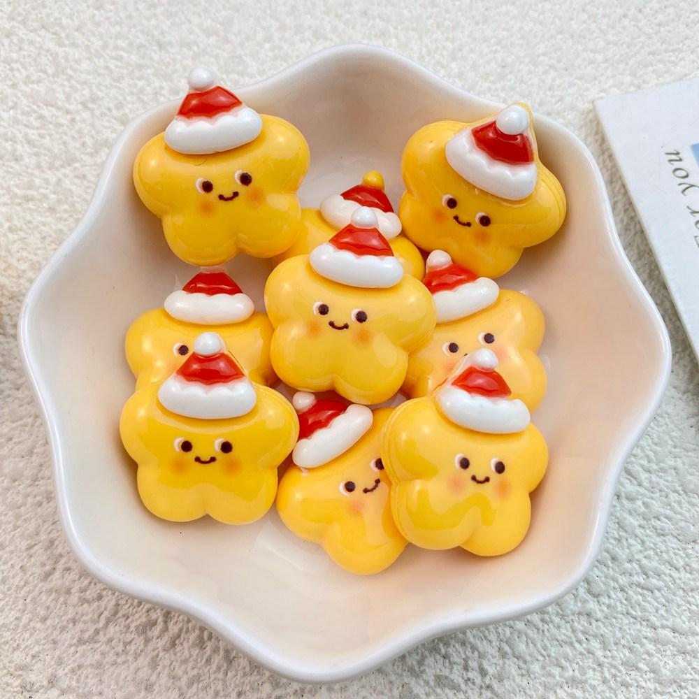 

10Pcs Cute Resin Mini Christmas Series Flat Back Scrapbooking DIY Jewelry Craft Decoration