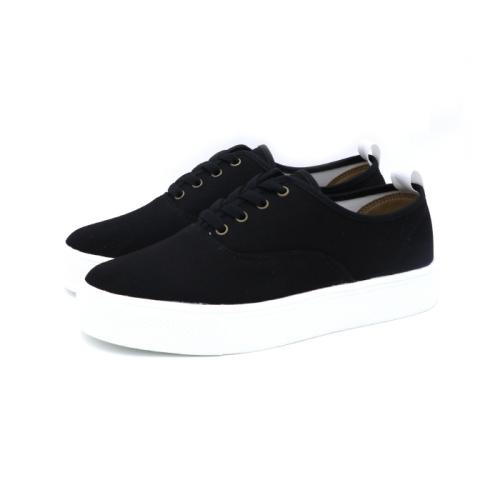[SUPENER] Slias Canvas Sneakers Black SPUSBZBK