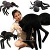30-120cm Simulation Long Legs Spider Plush Doll Pillow Lifelike Horror Spider Reptile Insect Plush Toy Home Decor Gift For Kids