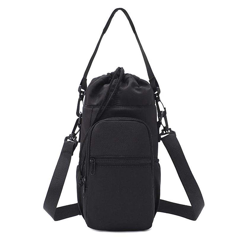 

Portable Running Sport Water Bottle Cover With Strap Cup Sleeve Phone Bag Outdoor Camping Accessories Gym Water Bottle Bag