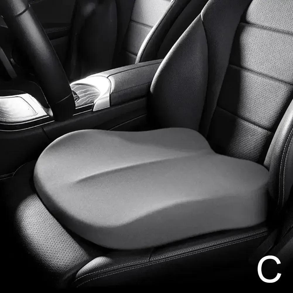 NEW Car Booster Seat Cushion Heightening Height Boost Mat Breathable Portable Car Seat Pad Fatigue Relief Suitable For Cars