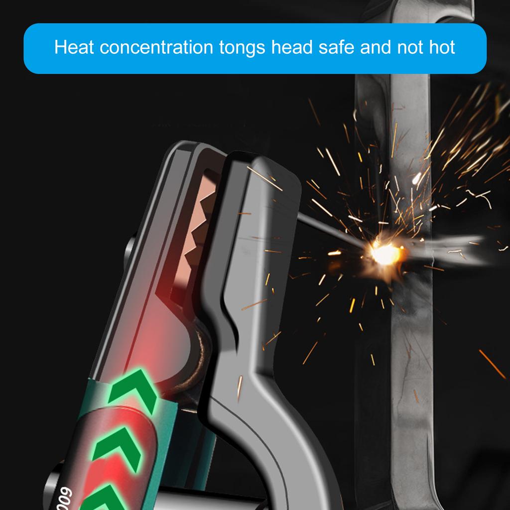 Welding Electrode Holder 300A/600A/800A Heavy Duty Jaw Holding Plier Electrode Clamp Welding Machine Welder Tool