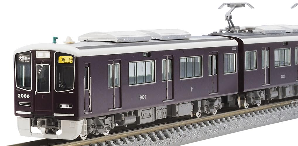 

TOMYTEC TOMIX Масштаб N Железная дорога Hankyu Новый 2000-й Серии Поезд Takarazuka First Set Базовый Набор Модель Поезда 97217 Линия,