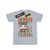 DC Comics Mens Chibi Catwoman Santa Claws T-Shirt