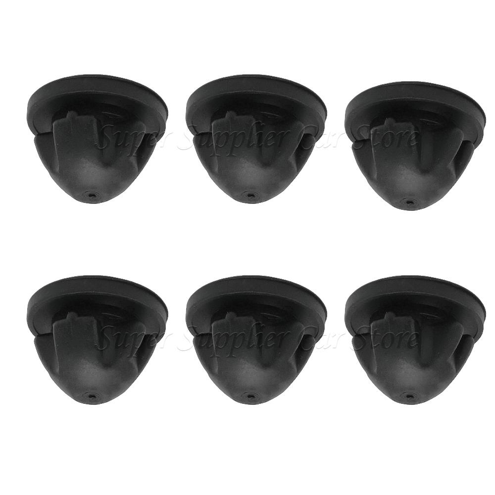 For A3 8P1 2.0 1968 Ccm 6Pcs Car Engine Cover Grommet Rubber Trim Engine Top Cover Trim Rubber Mount Grommet 03G103184C 6 PCS