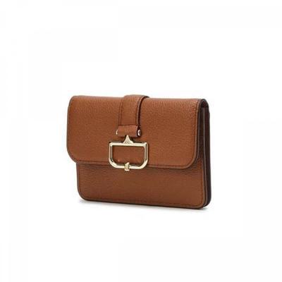 Brown D Buckle carD Wallet Dcho5f552w2