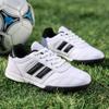 Nuove Scarpe da Calcio per Bambini Traspiranti Scarpe da Calcio da Ragazza con Lacci Scarpe da Calcio da Uomo per Erba Sintetica Scarpe da Allenamento Antiscivolo
