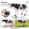 Realistic Farm Animal Model Set: Dairy Cow, Simmental Bull, Yellow Cattle, Fighting Bull, Water Buffalo, Yak